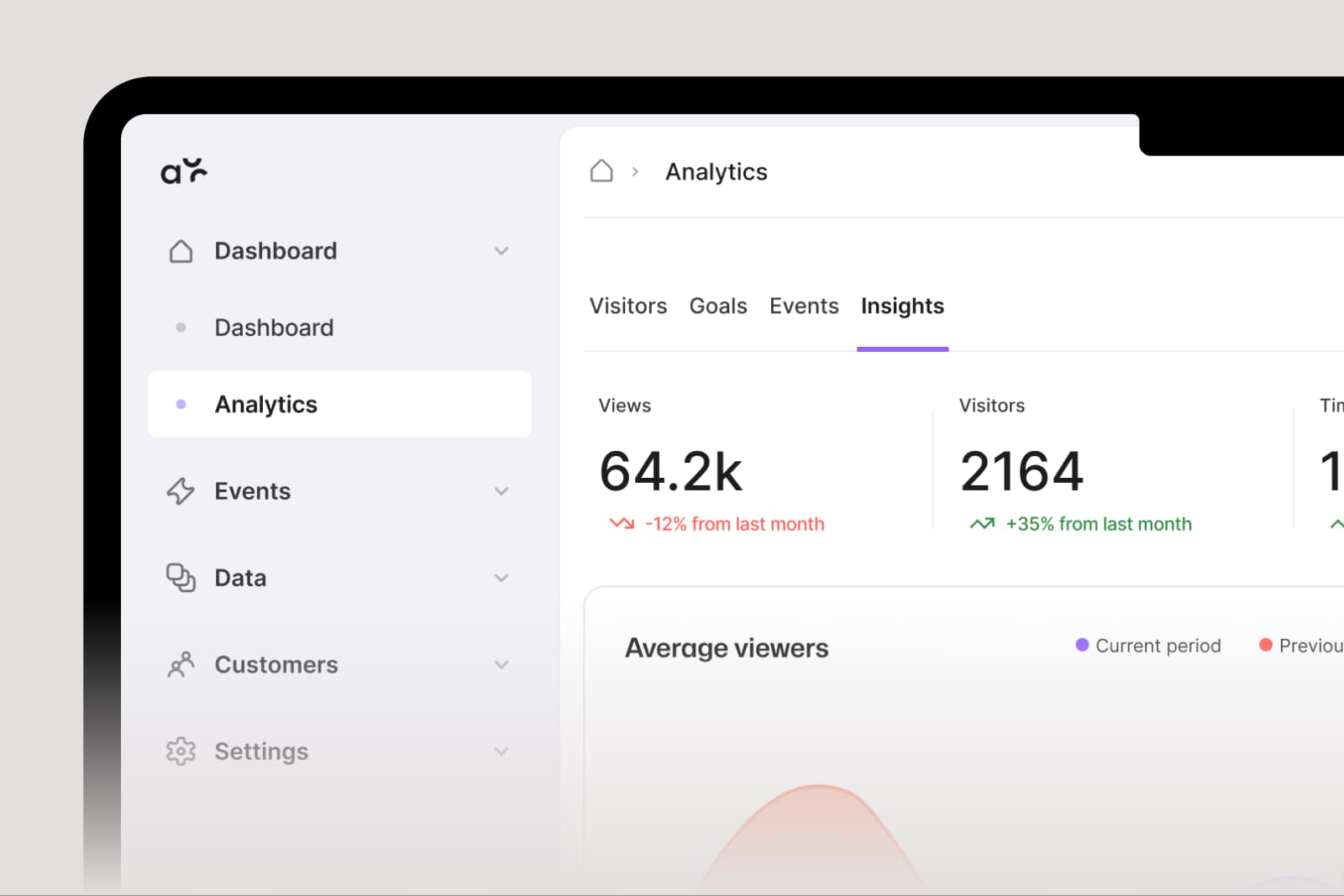 UI elements of event website editor